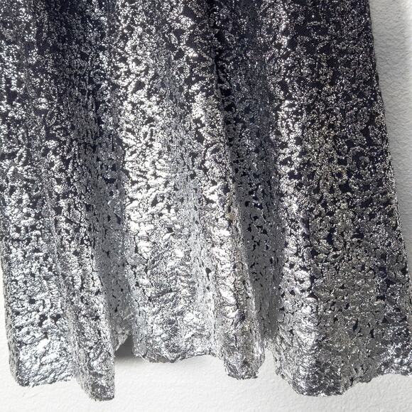 Free People Ombre Lace Dress Black Silver Size XS Romantic Occasion - Picture 5 of 11